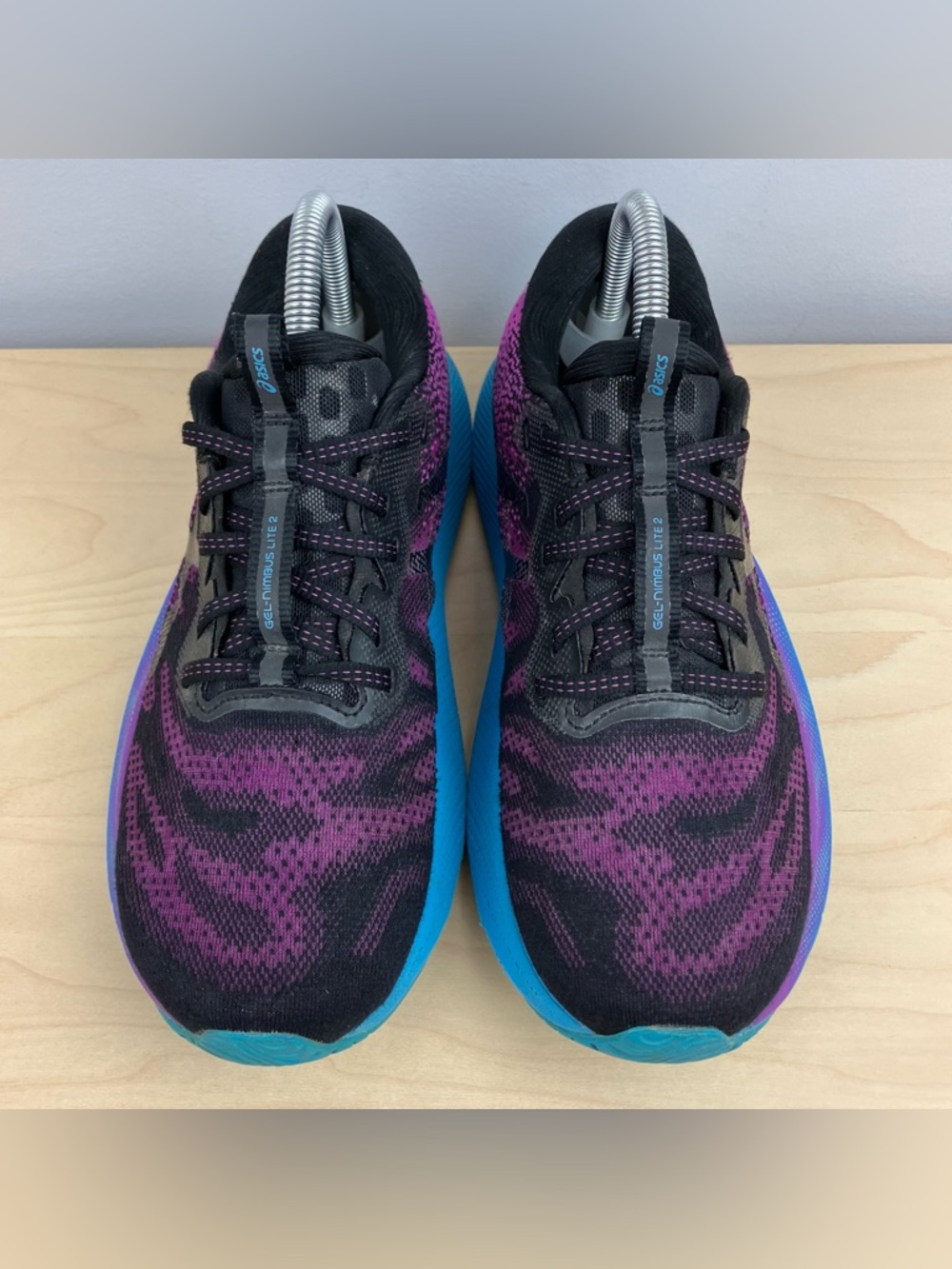 ASICS Women's Purple & Blue Running Shoes - Picture 4 of 12